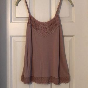 Blush tank top